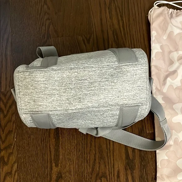 Dagne Dover Landon Neoprene Carryall Bag - Small - Heather Gray - Picture 3 of 4